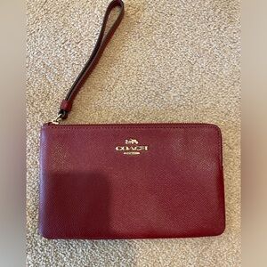 Coach Wristlet with strap